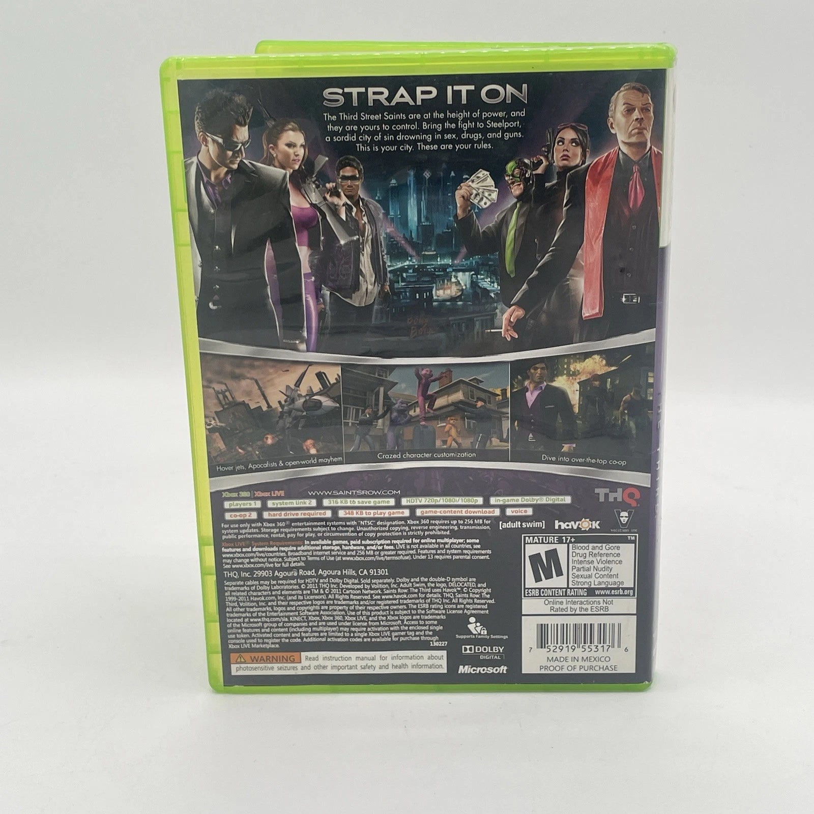 Saints Row: The Third - Microsoft Xbox 360