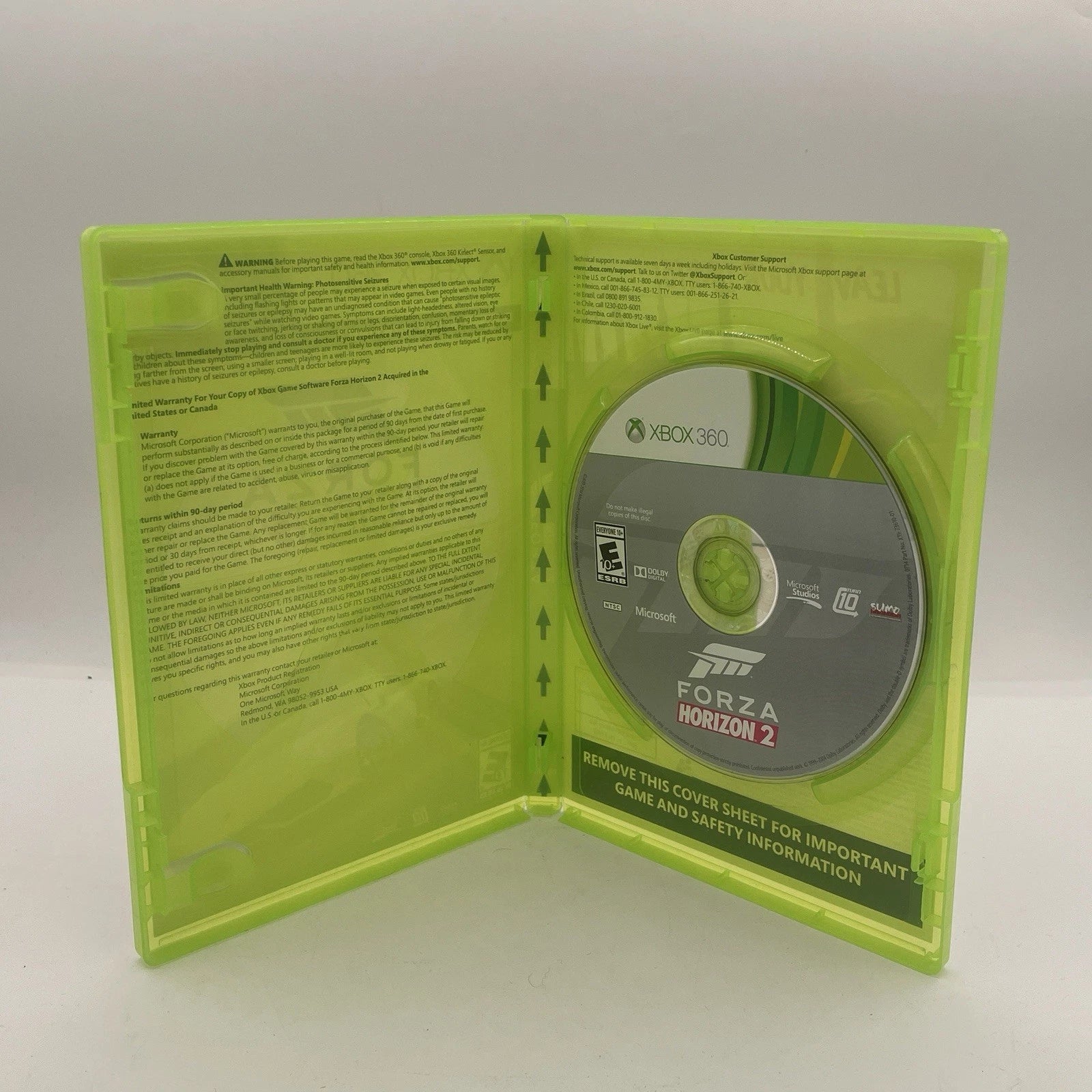 Forza Horizon 2 (Microsoft Xbox 360, 2014)