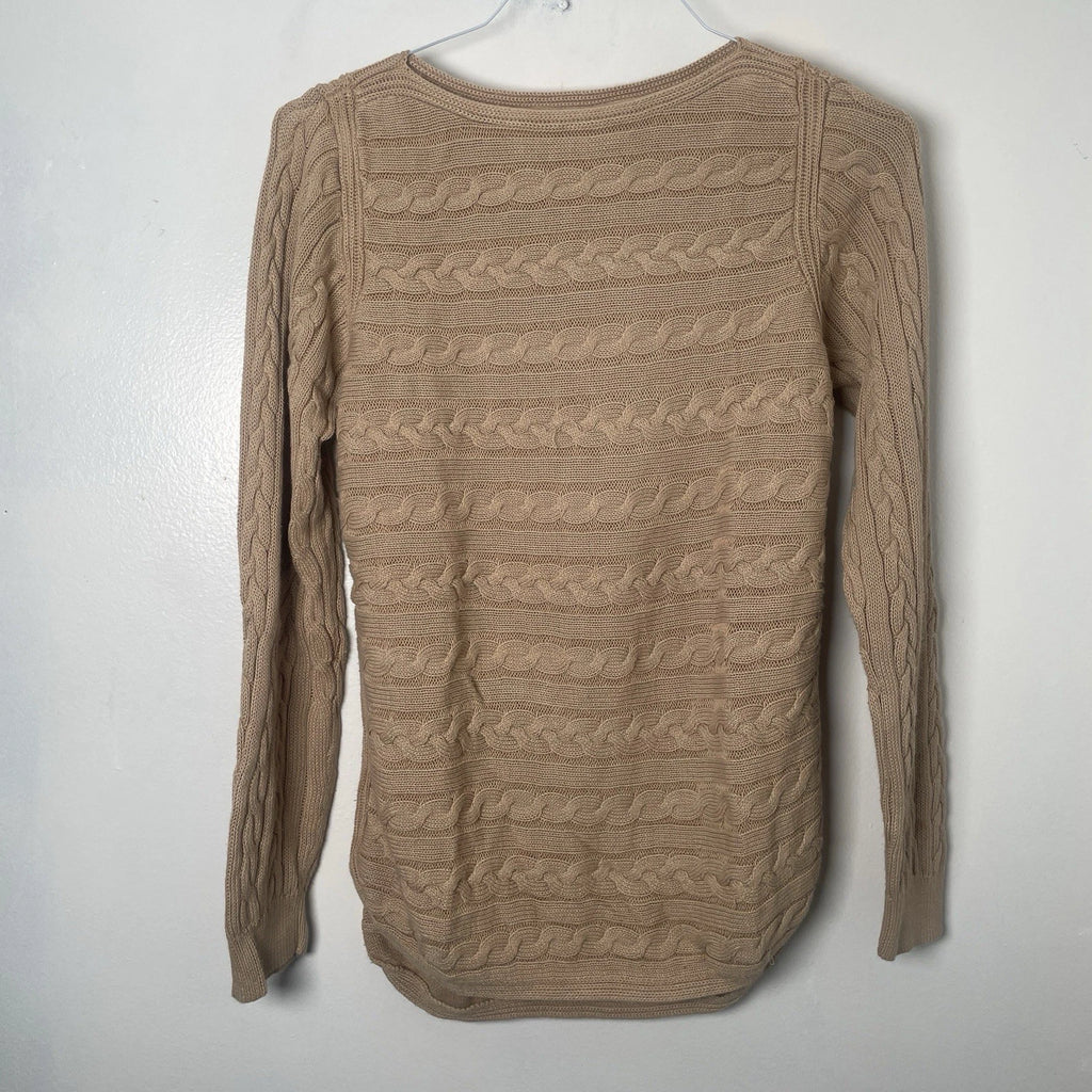 Lauren Ralph Lauren Tan Sweater Women’s Large
