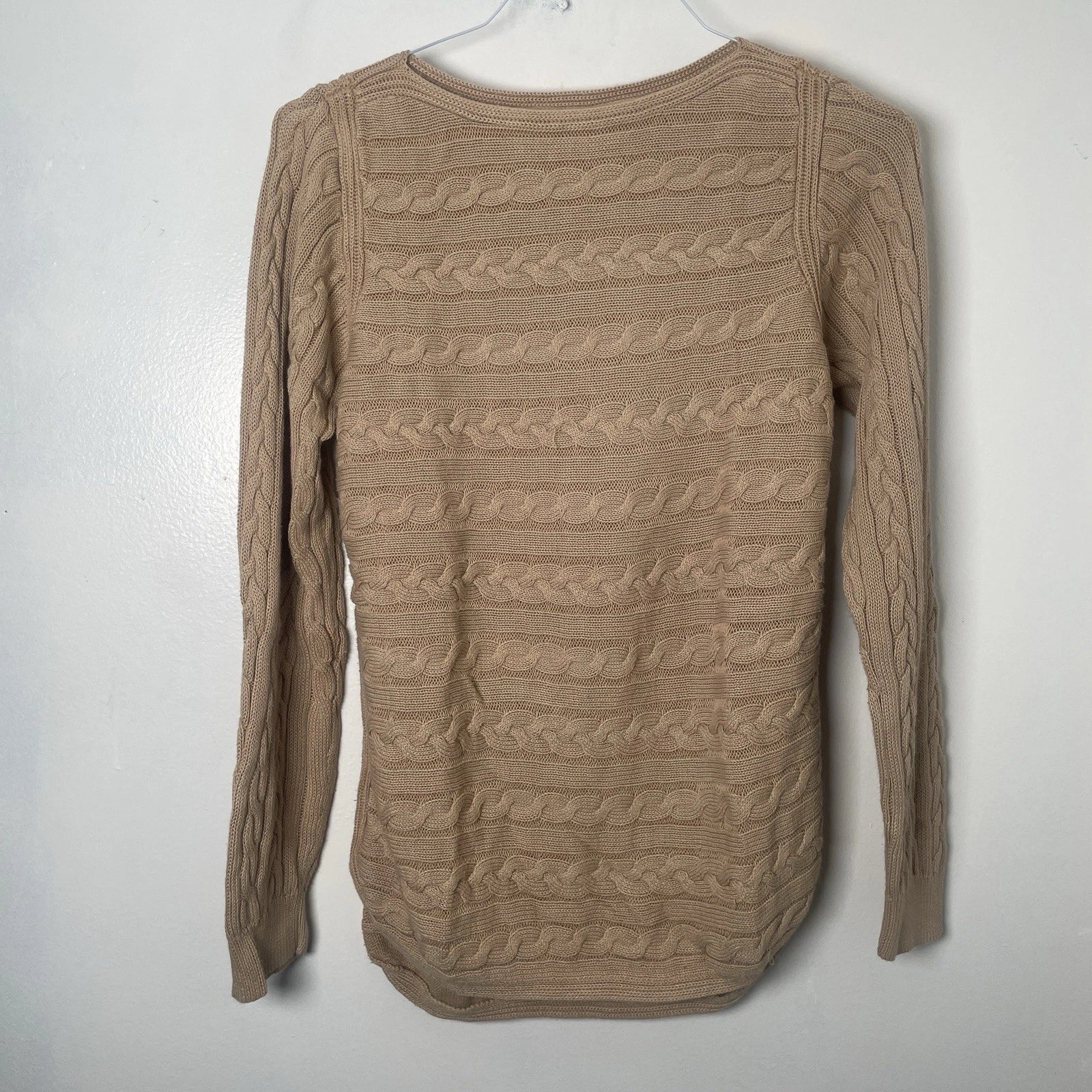 Lauren Ralph Lauren Tan Sweater Women’s Large