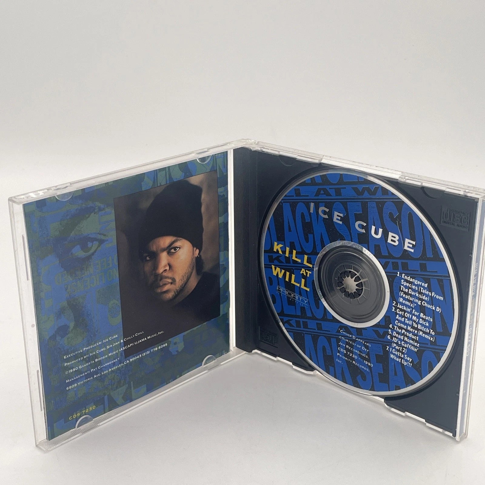 Kill at Will [EP] by Ice Cube (CD, Dec-1990, Priority Records)