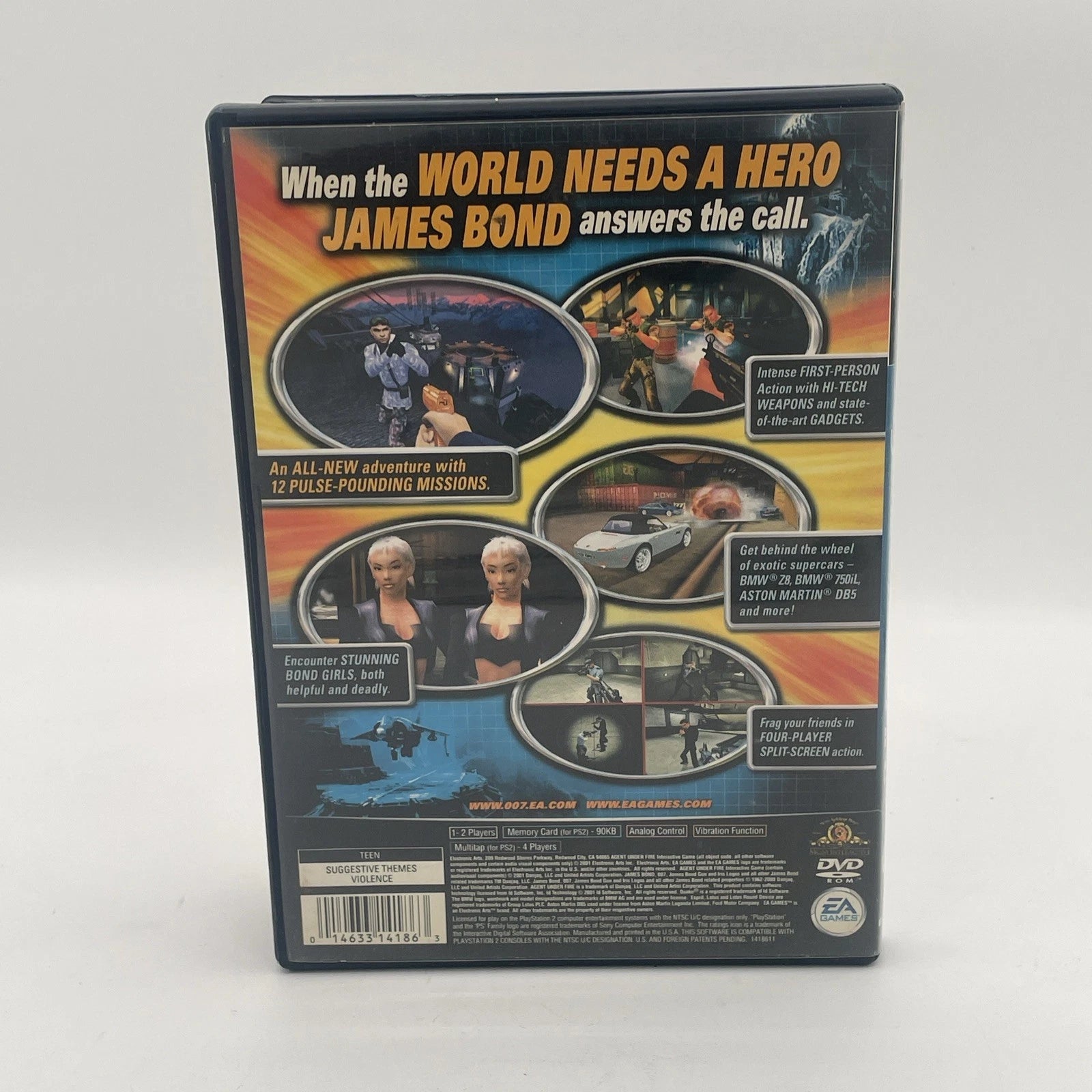 007 Agent Under Fire - Sony PlayStation 2