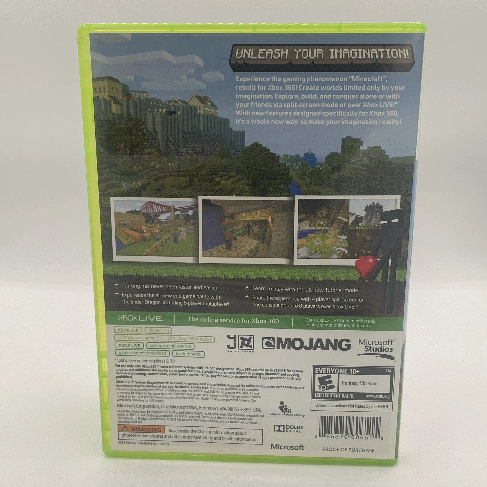 Microsoft Minecraft Xbox 360 Edition - G2W-00002