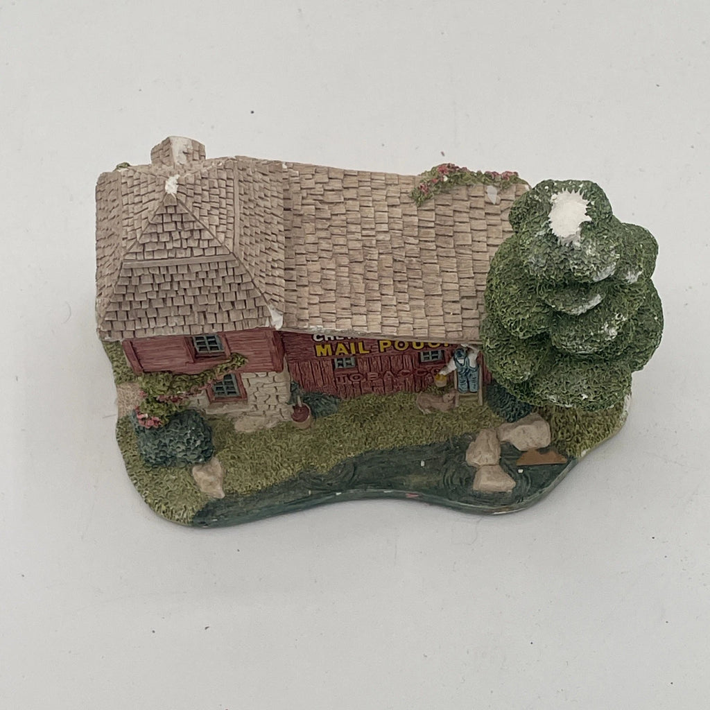 Lilliput Lane Chew Mail Pouch Figurine