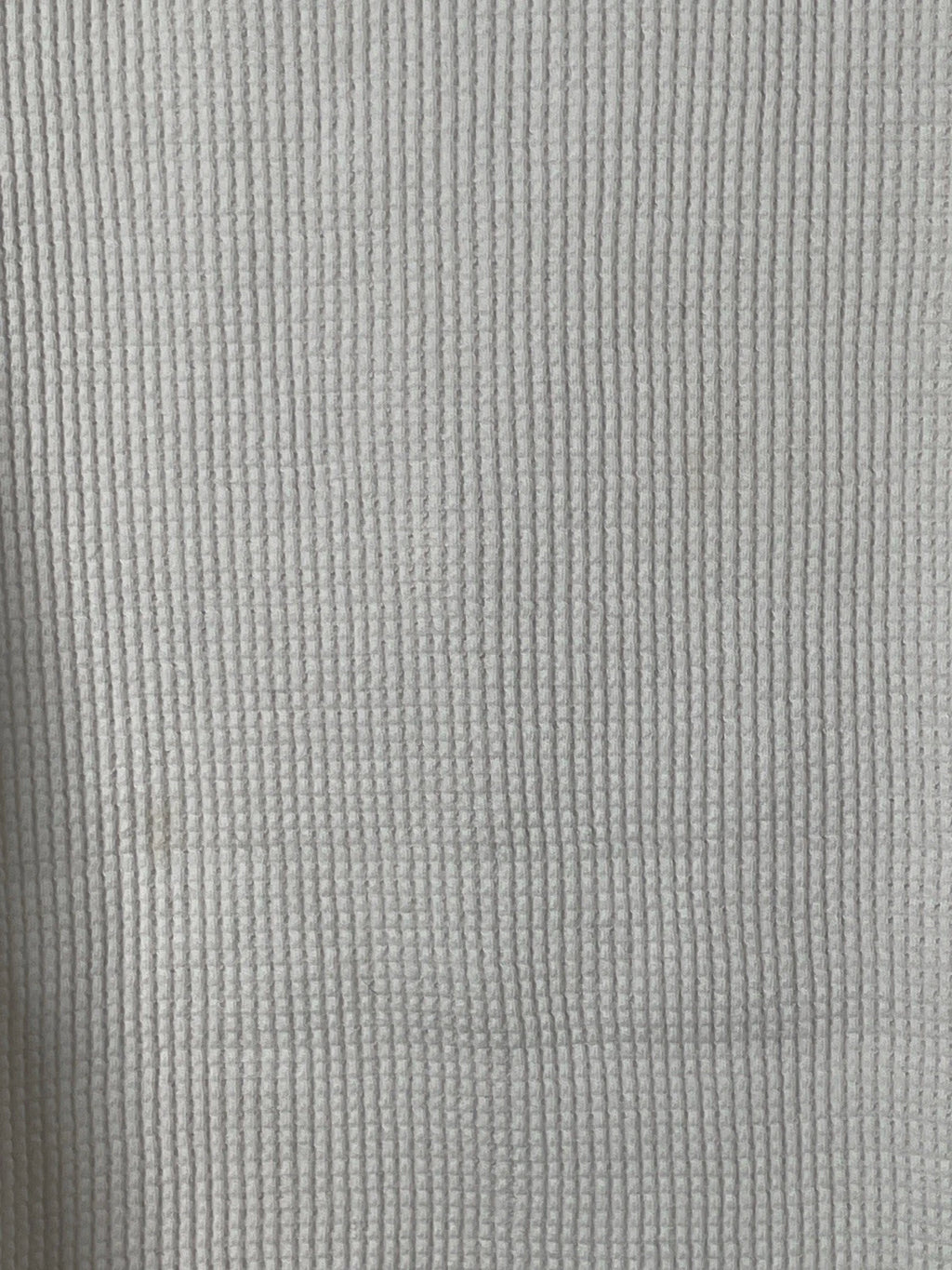 Heavyweight Gemrock Men’s 2XL White Pullover Cotton Sweater Waffle Knit Design