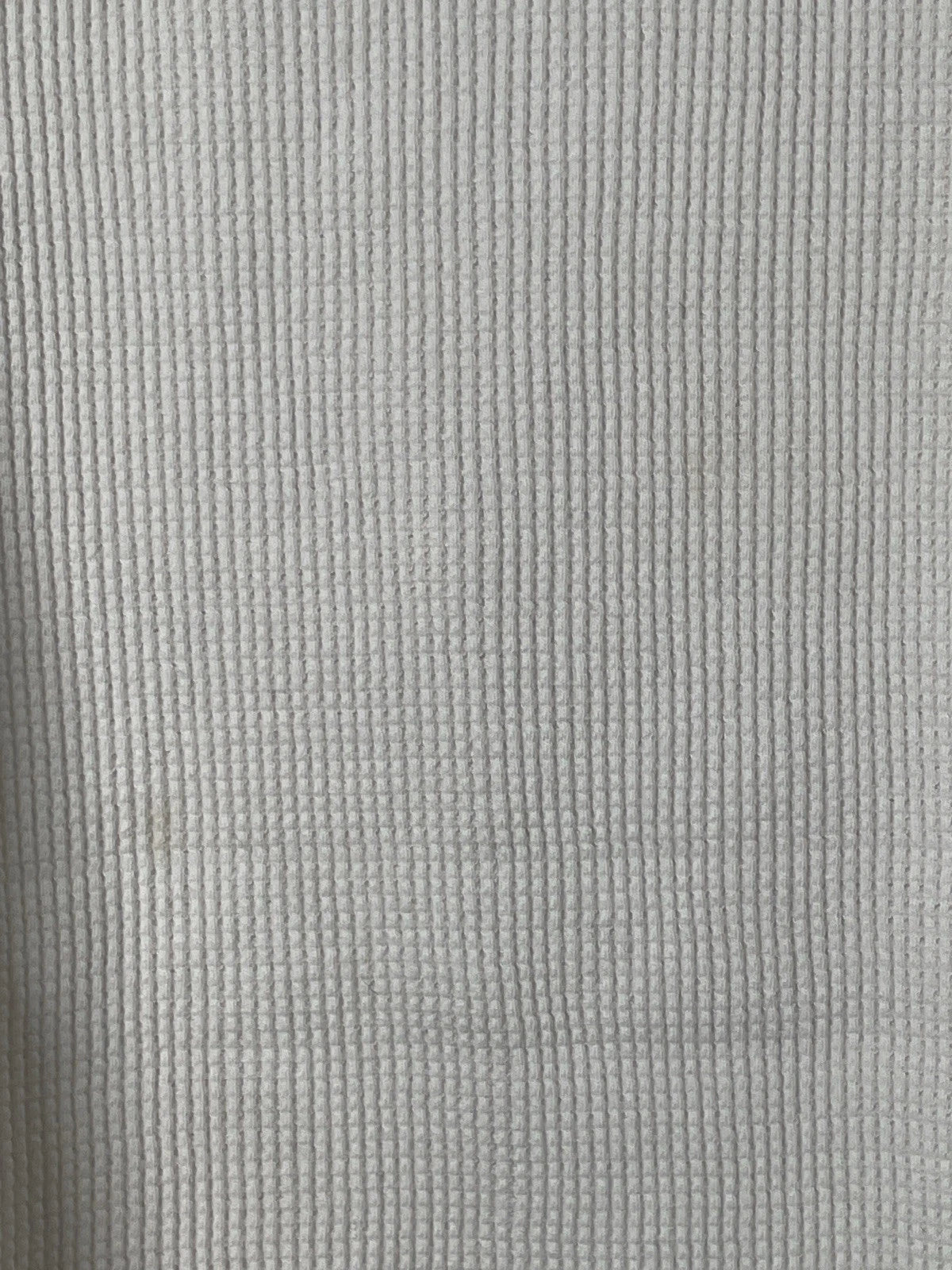 Heavyweight Gemrock Men’s 2XL White Pullover Cotton Sweater Waffle Knit Design