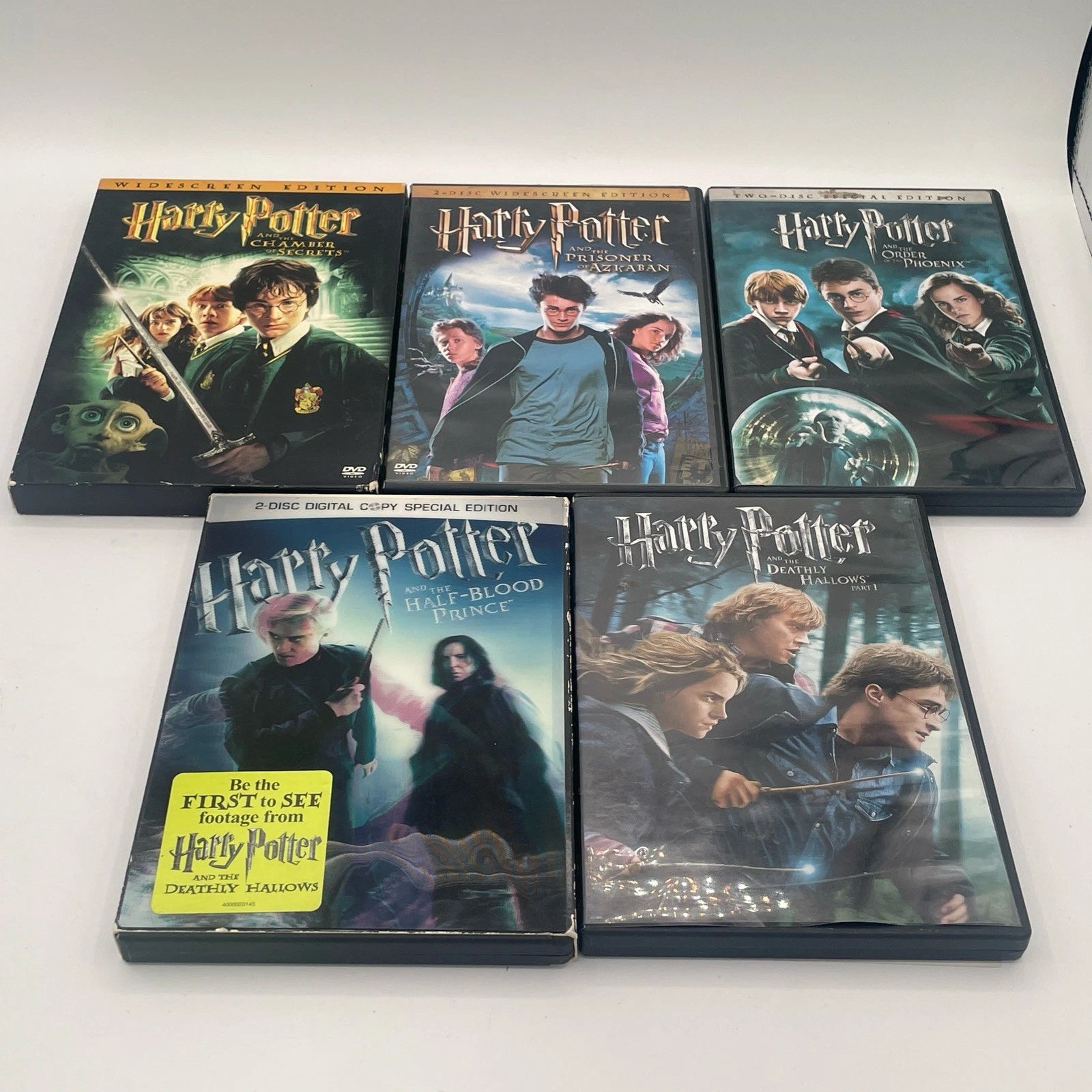 Harry Potter DVDs