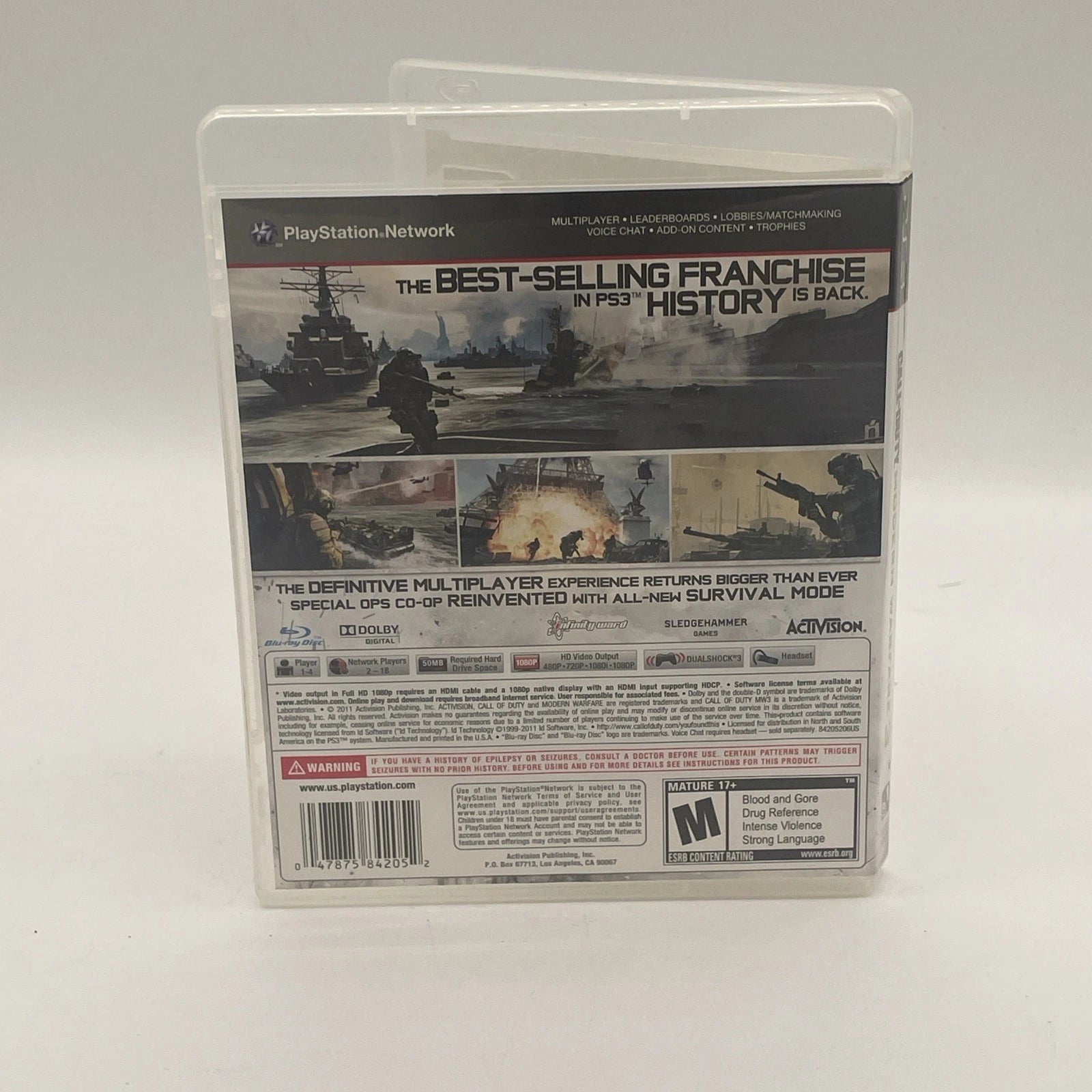 Call of Duty: Modern Warfare 3 - Sony PlayStation 3