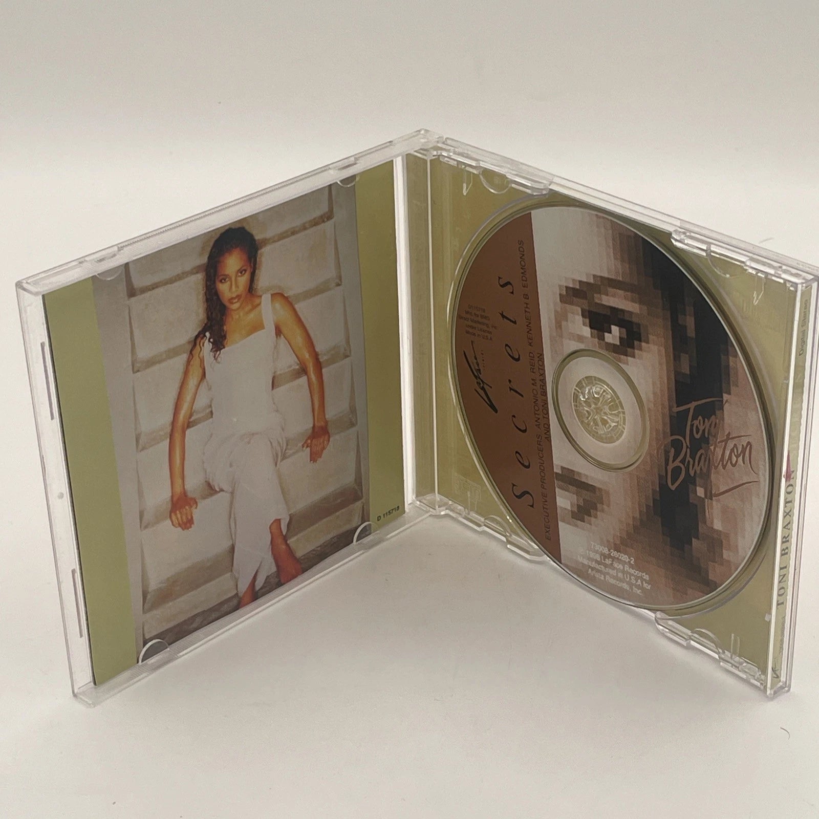 Secrets by Braxton, Toni (CD, 1996)