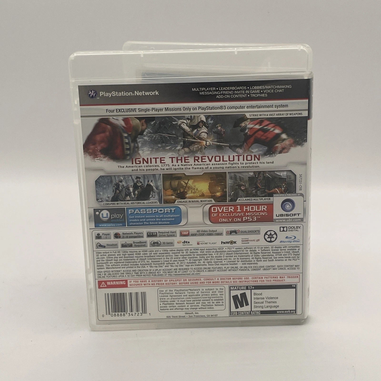 Assassin's Creed 3 - Sony PlayStation 3