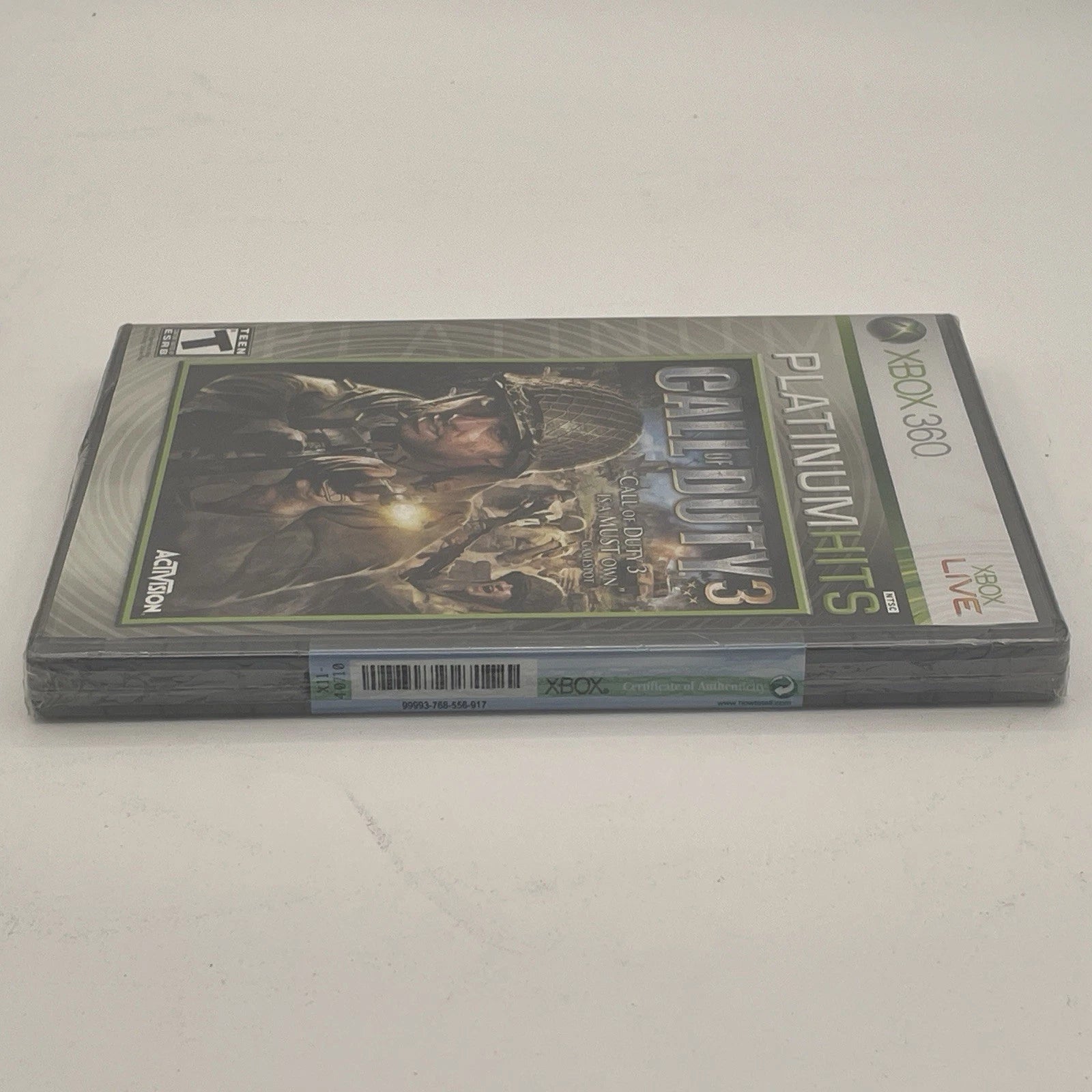 Call of Duty 3 Platinum Hits Microsoft Xbox 360 Sealed