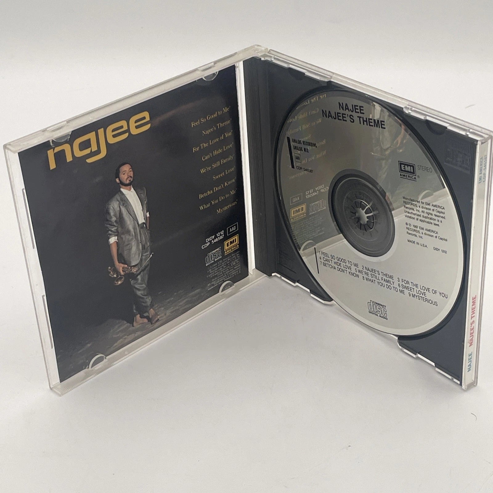 Najee's Theme by Najee (CD, Jul-1996, EMI Music Distribution)