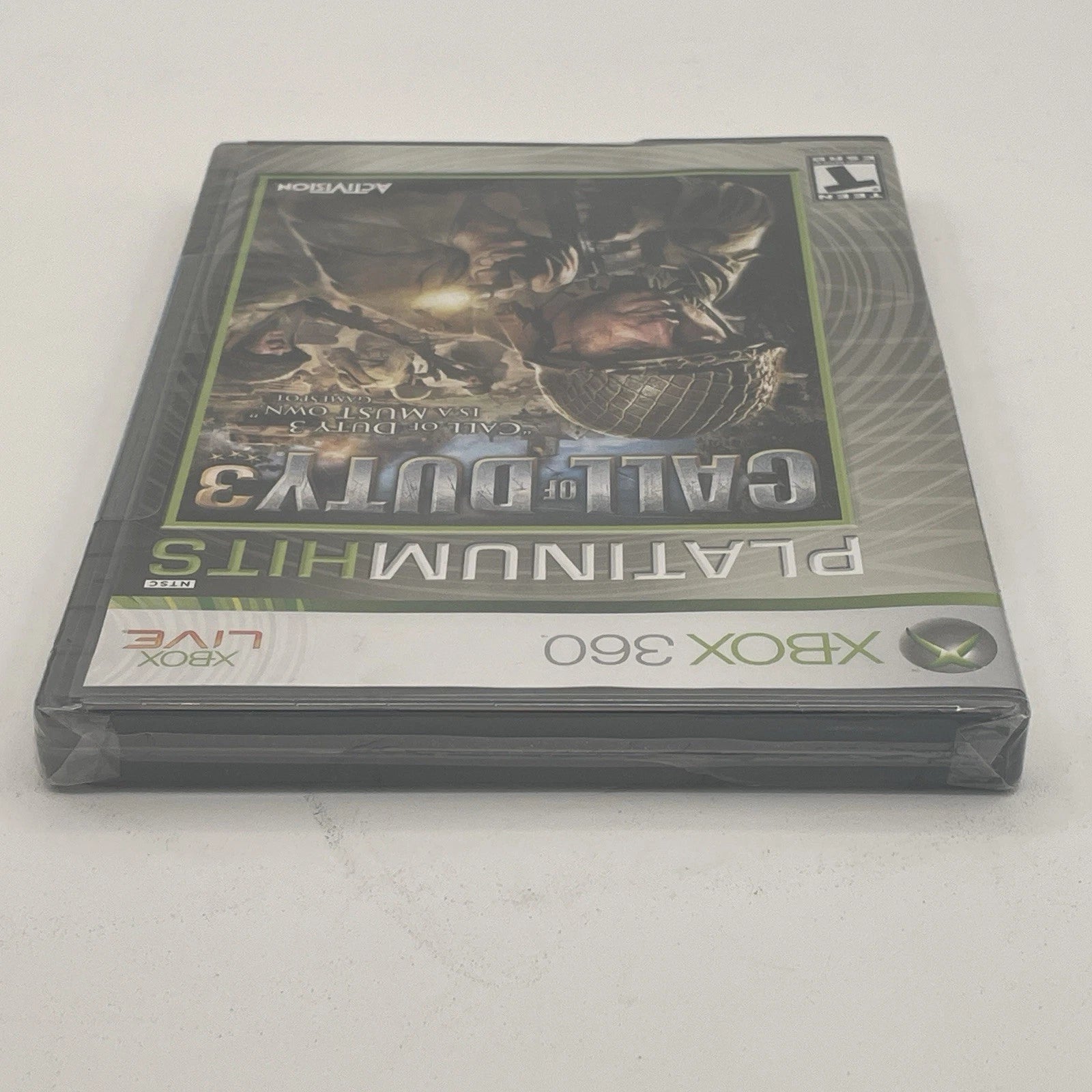 Call of Duty 3 Platinum Hits Microsoft Xbox 360 Sealed