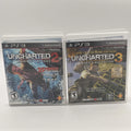 Uncharted 2 Among Thieves & Uncharted 3 Drakes Deception PS3