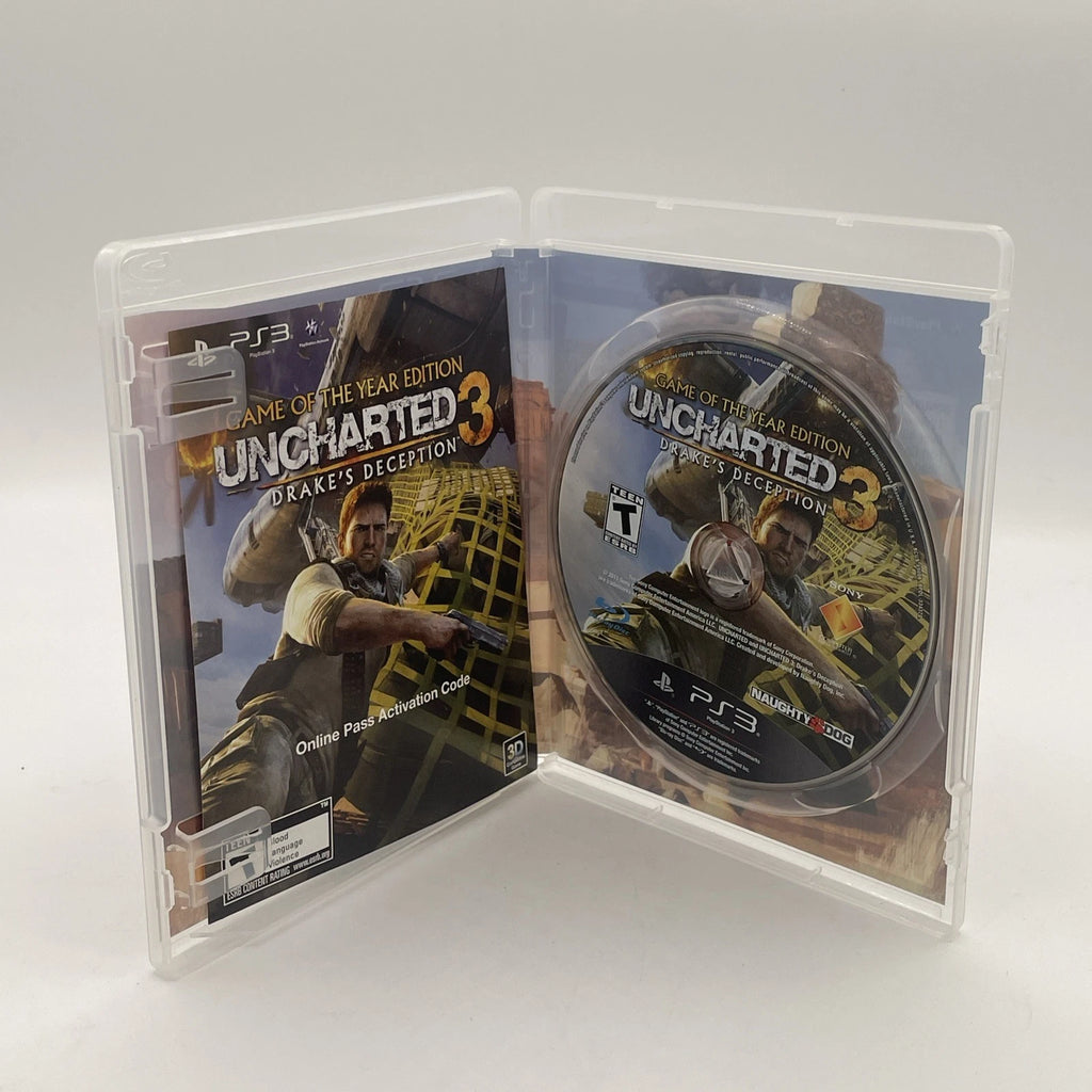 Uncharted 2 Among Thieves & Uncharted 3 Drakes Deception PS3