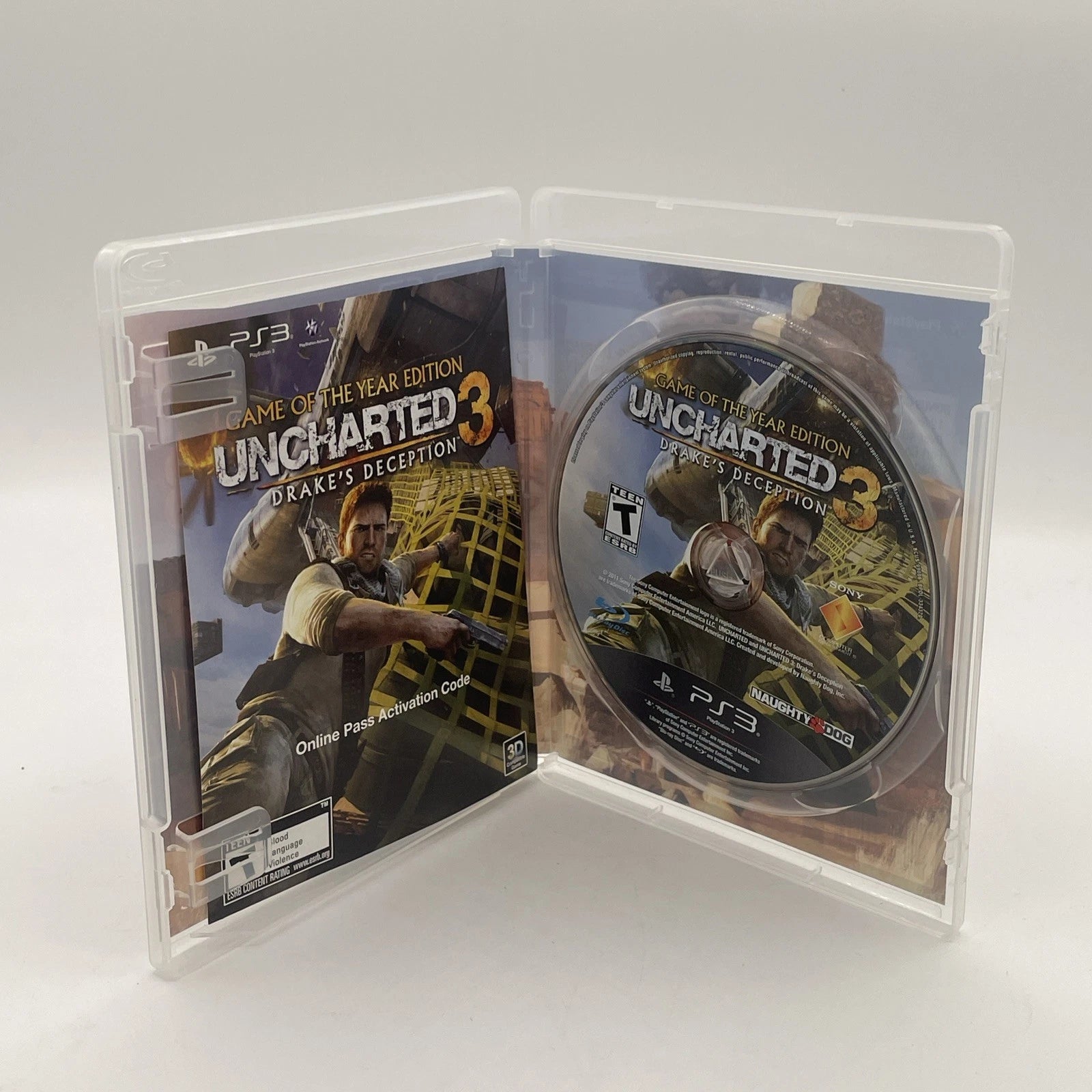 Uncharted 2 Among Thieves & Uncharted 3 Drakes Deception PS3