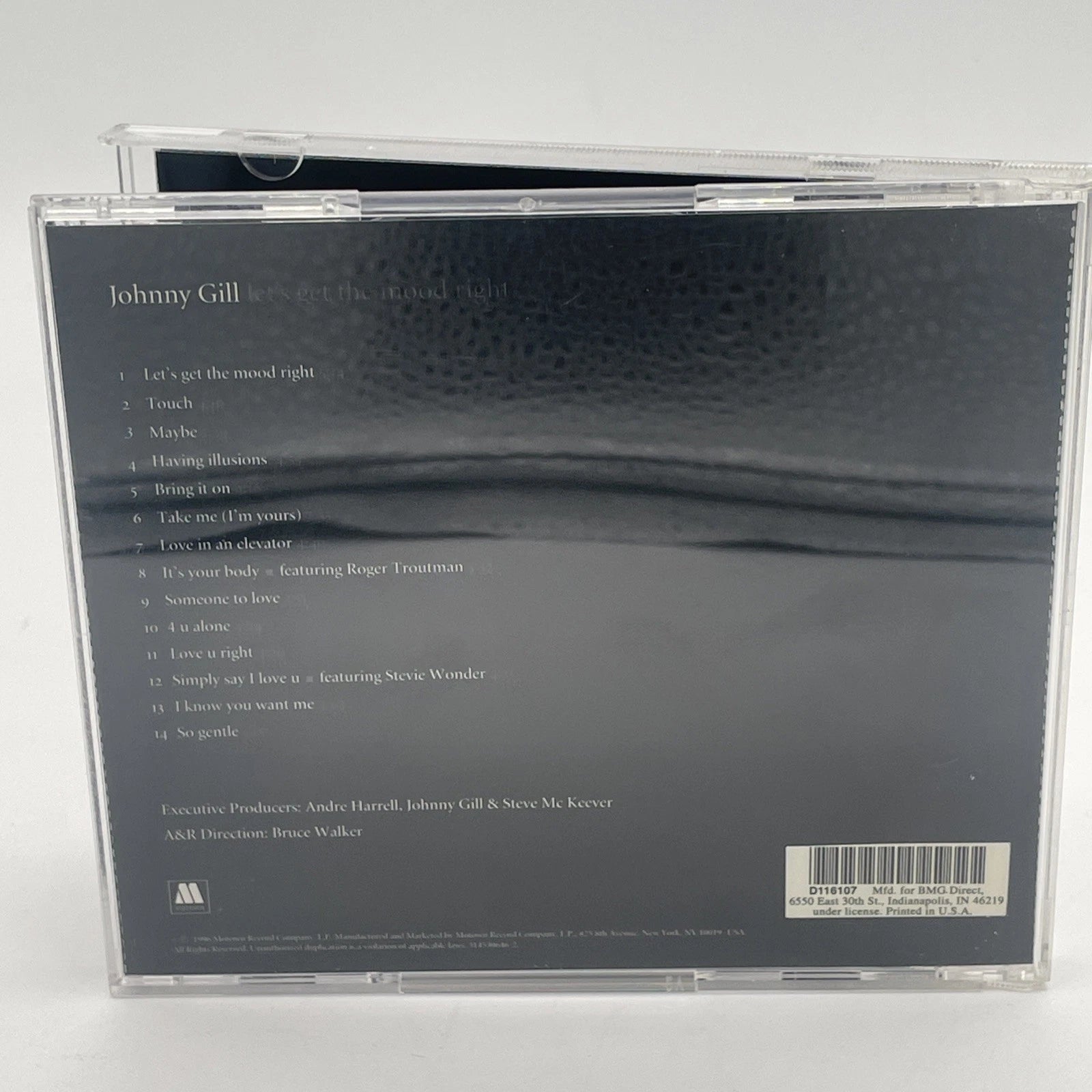 Let's Get the Mood Right by Johnny Gill (CD, Oct-1996, Motown)