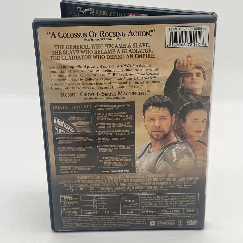 Gladiator (DVD, 2000, 2-Disc Set)