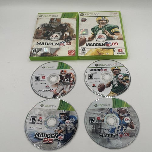 Madden NFL 09, 12, 13, 25 Microsoft Xbox 360